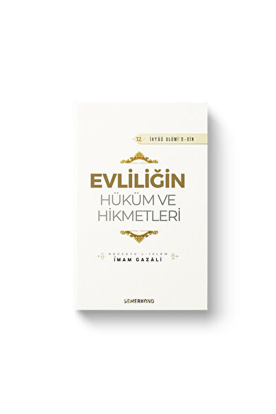 Semerkand Yayınları Evliliğin Hüküm ve Hikmetleri