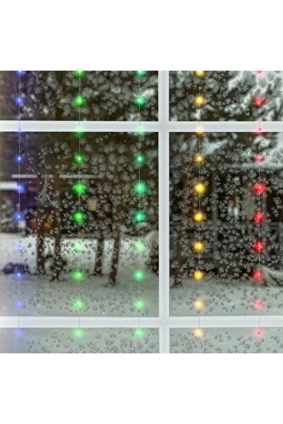 Somogyi Perdea de lumini microLED, de interior, 3x2m, 10 ghirlande / 20LED, a...