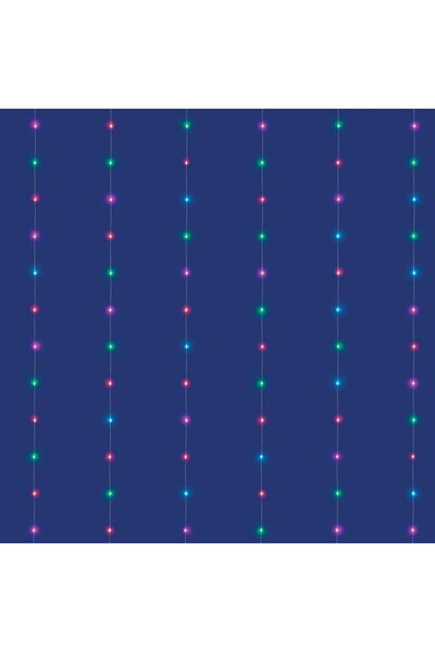 Somogyi Perdea de lumini microLED SMART RGB, iSparkle, 120 LED, IP44