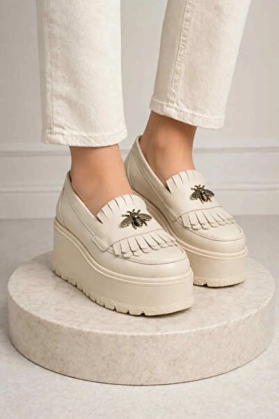 Moldo Shoes Amanda Shoes Beige 1, Natural Leather