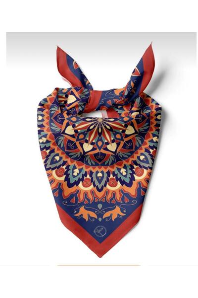 Lavinia Scarfs Indian Mandala Pattern 55X55 cm Bandana / Scarf