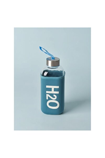 Romans H2O Glass Flask with Case 530 ml