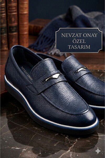 Nevzat Onay Dark Blue Stylish Lightweight Casual Shoes