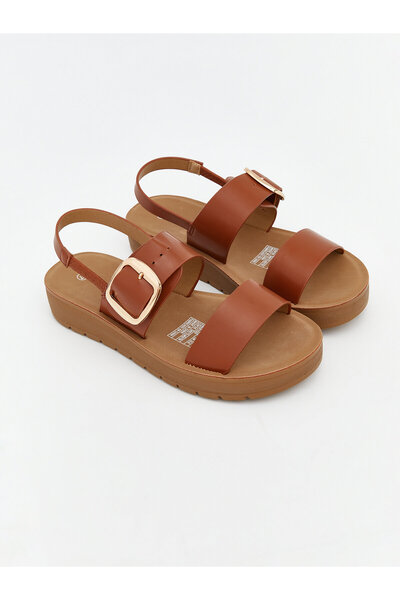 LC Waikiki Faux Leather Women's Sandals