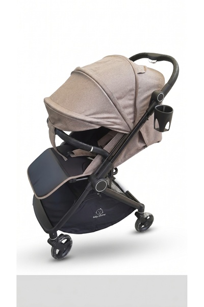 Baby shine عربة أطفال اتجاهين + 360 درجة دوران
