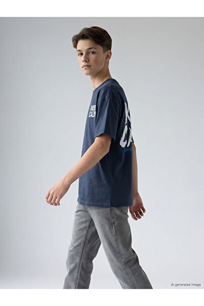 LC Waikiki Crew Neck Boys Printed T-Shirt