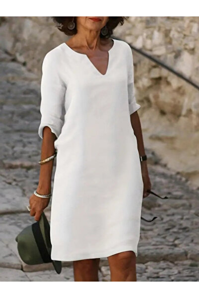 Wear Up Γυναικείο φόρεμα Fakir Sleeveless με λαιμόκοψη V Aerobin
