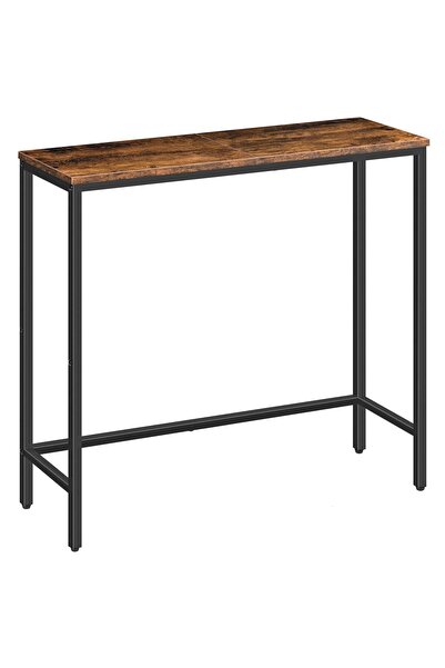 Sumkyle Narrow Console Table, 75cm Small Entryway Table, Thin Sofa Side Displ...