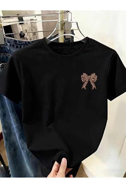 PAVRO Tricou cu imprimeu mixt pentru femei, confortabil, cu croială lejeră
