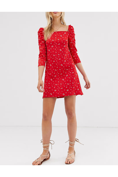Evendi Rochie scurta, Rosu