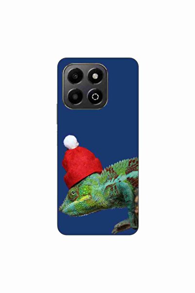 OEM Калъф, съвместим с Honor X6b, силиконов гел TPU, с десен Коледен хамелеон