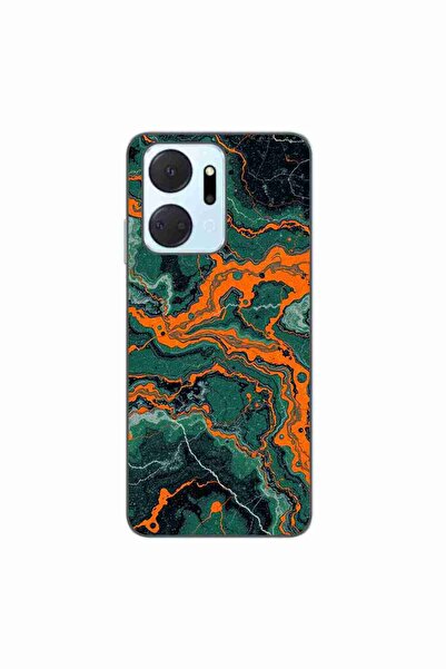 OEM Husa compatibila cu Honor X7a Silicon Gel Tpu Model Soft Jade Marble