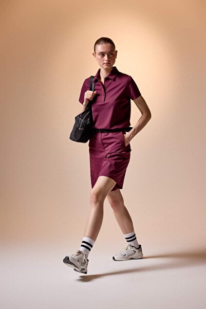 DeFacto Standard Fit Beige Above-Knee Shorts H0283Ax26Sm