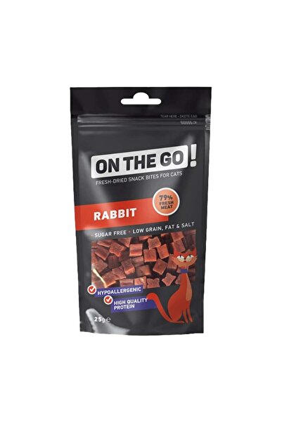 ON THE GO Λιχουδιές Γάτας με Κουνέλι 25gr
