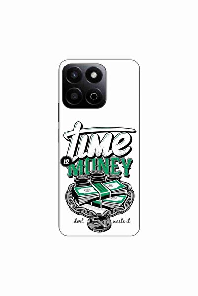OEM Husa compatibila cu Honor 200 Smart Silicon Gel Tpu Model Mesaj Time Is M...