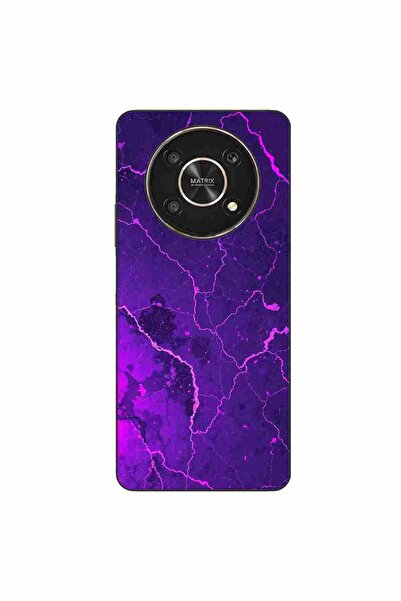 OEM Husa compatibila cu Honor X30 Silicon Gel Tpu Model Ultraviolet Marble Glow