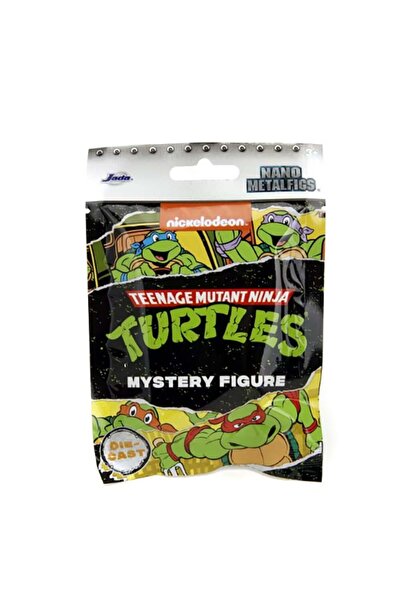 Jada Nano figurina surpriza din metal, Jada, Nano Ninja Turtles, 4 cm