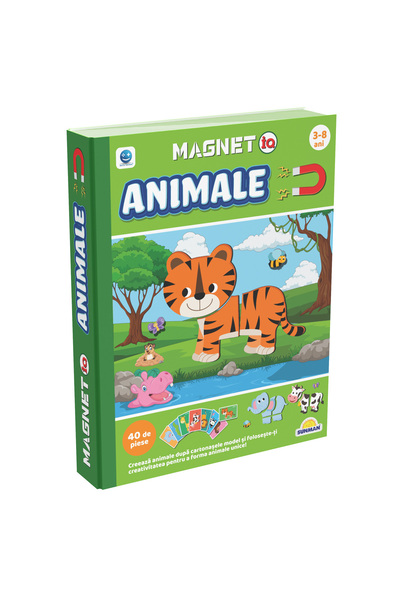 Smile Games Educational game, Smile Games, MagnetIQ, Complete the animals