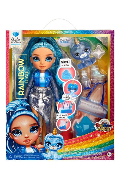Rainbow High Papusa Rainbow High, Sparkle Slime, Skyler Blue, 120216EU