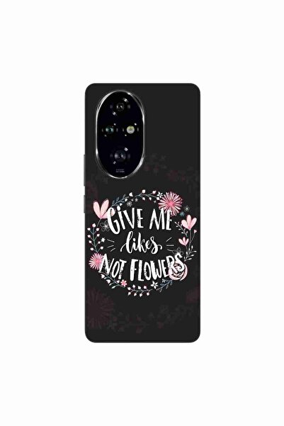 OEM Husa compatibila cu Honor 200 Pro Silicon Gel Tpu Model Mesaj Give Me Likes