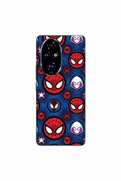 OEM Husa compatibila cu Honor 200 Pro Silicon Gel Tpu Model Spiderman Face Pa...