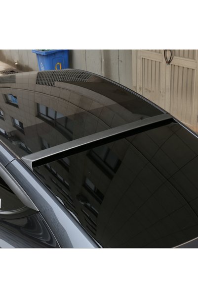 OLED GARAJ سبويلر علوي زجاجي متوافق مع تيسلا موديل Y ليجاسي وجونبير، موديل مسطح من الكربون اللامع