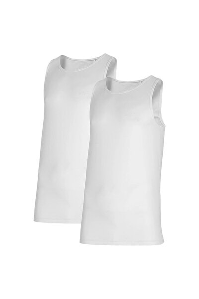 4F Tricou fără mâneci pentru bărbați, pachet de 2, XL