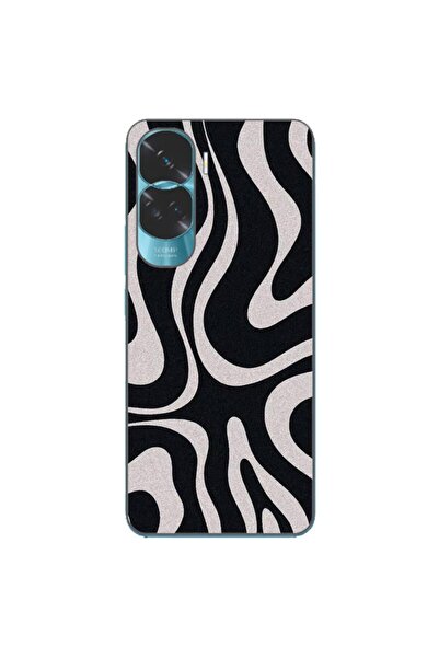 OEM Θήκη συμβατή με Honor 90 Lite 5G Σιλικόνης TPU με Μονόχρωμο Υπνωτικό Σχέδιο