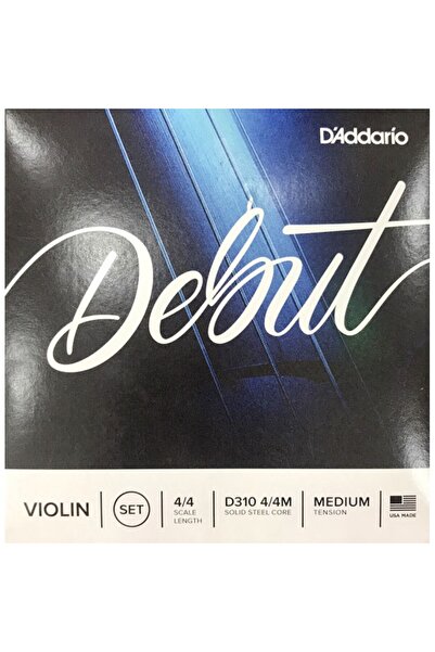 Daddario D310 Debut Violin String 4/4 - Medium