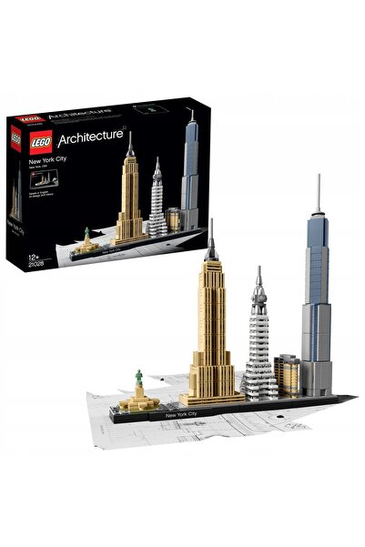 LEGO Architecture 21028 Setul Skyline New York – 598 piese, Nou, În cutie