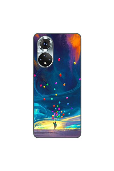 OEM Θήκη συμβατή με Honor 50 από σιλικόνη gel TPU με σχέδιο Μπαλόνια του Σύμπ...