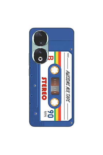 OEM Husa compatibila cu Honor 90 5G Silicon Gel Tpu Model Caseta Vintage Mix ...