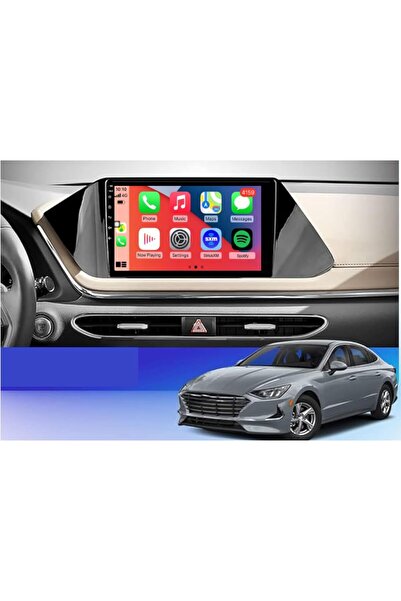 Carplayer Sonata android screen model 2021-2023,6gb ram 128 gb rom wireless a...