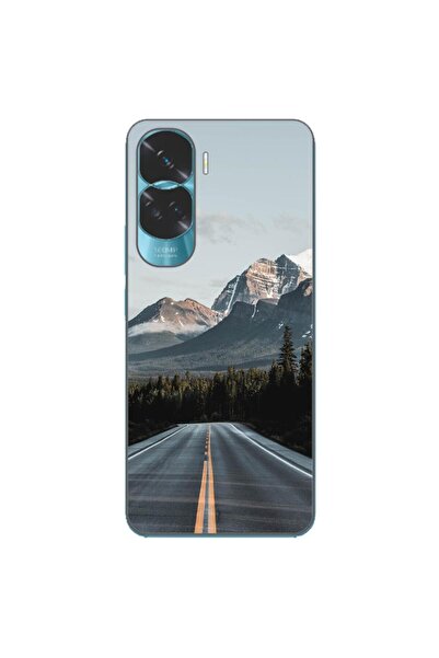 OEM Husa compatibila cu Honor 90 Lite 5G Silicon Gel Tpu Model Mountain Road
