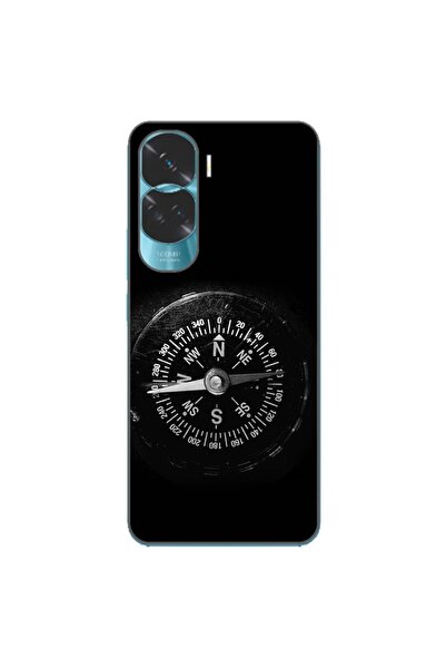 OEM Husa compatibila cu Honor 90 Lite 5G Silicon Gel Tpu Model Busola Vintage