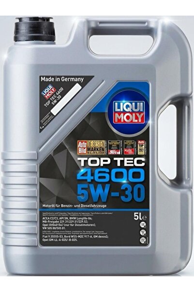 Liqui Moly Tec 4600 Dexos 2 5W-30 Motor Yağı (5 Litre) ORJİNAL