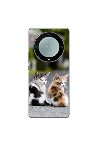 OEM Husa compatibila cu Honor Magic 5 Lite Silicon Gel Tpu Model Kitties