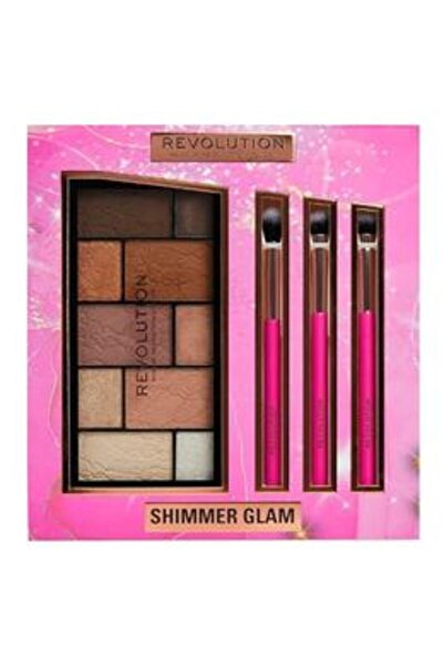 Makeup Revolution London Set pentru Machiaj - Makeup Shimmer Glam Eye, 1 set
