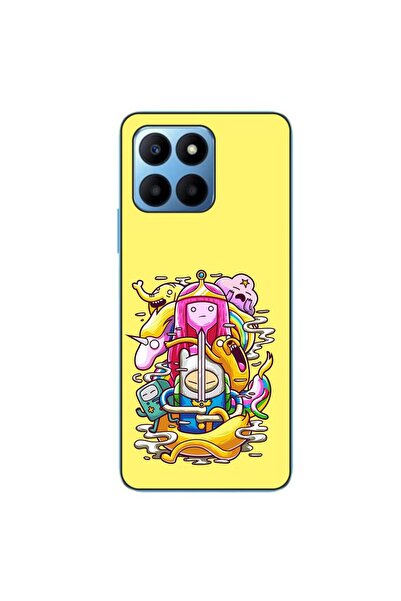 OEM Калъф, съвместим с Honor X6, силиконов гел TPU, с дизайн на плакат от  "В...