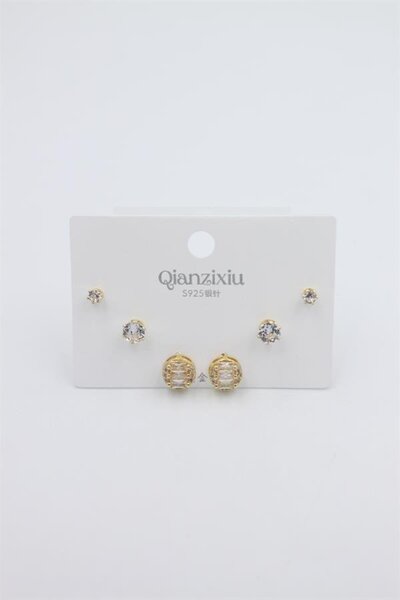 atastore2017 Multiple Set Earrings - Gold