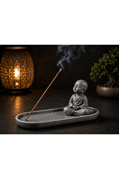 farist Modern Buddha Figürlü Tütsülük – Dekoratif Minimalist Tütsü Tutucu | E...