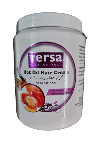 VERSA كريم زيت الأرغان الساخن لعلاج الشعر 1000 مل