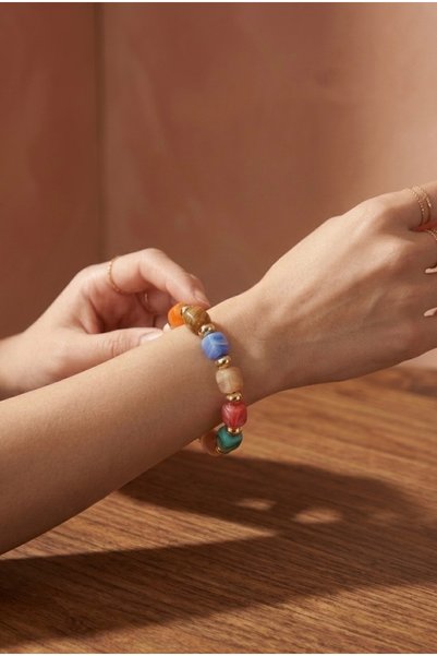 lotusbybuket Multi-Colored Flexible Bracelet
