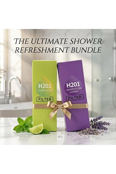 Primo H201 Vitamin C Shower Filter Bundle - Refreshing Lavender & Citrus Mint...