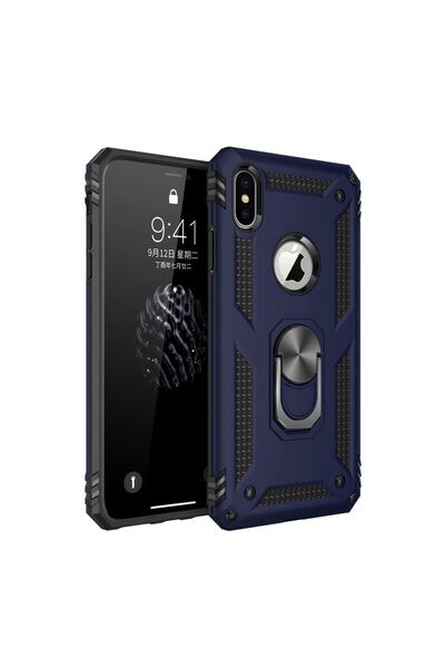 Ethab Ticaret GLB-STL41414 iPhone XS Max Case, Sofia Ringed Silicone Cover - ...