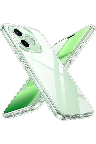 m.tk moveteck Honor 600 Lite Uyumlu Kılıf Kamera Çıkıntılı Korumalı Yumuşak Ş...