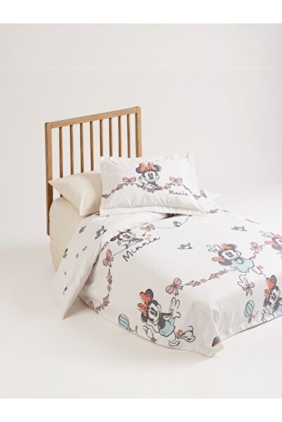 Özdilek Minnie Mouse Bowties Disney Licensed Baby Bedding Set – 100% Cotton