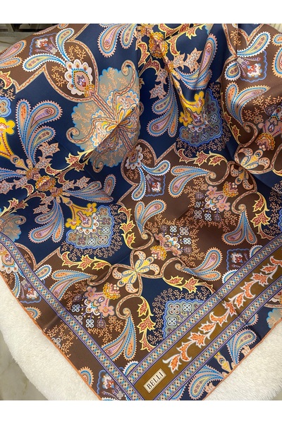 Belli Ethnic Pattern 100% Silk Scarf