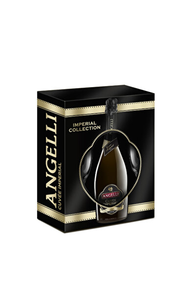 Angelli Pachet Cuvee Imperial 0.75l + 2 pahare - editie limitata