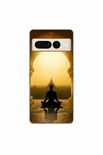 OEM Husa compatibila cu Google Pixel 8 Pro Silicon Gel Tpu Model Meditation